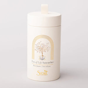 Scout: Suncatcher Tree of Life - Rose Quartz/Love/Gold