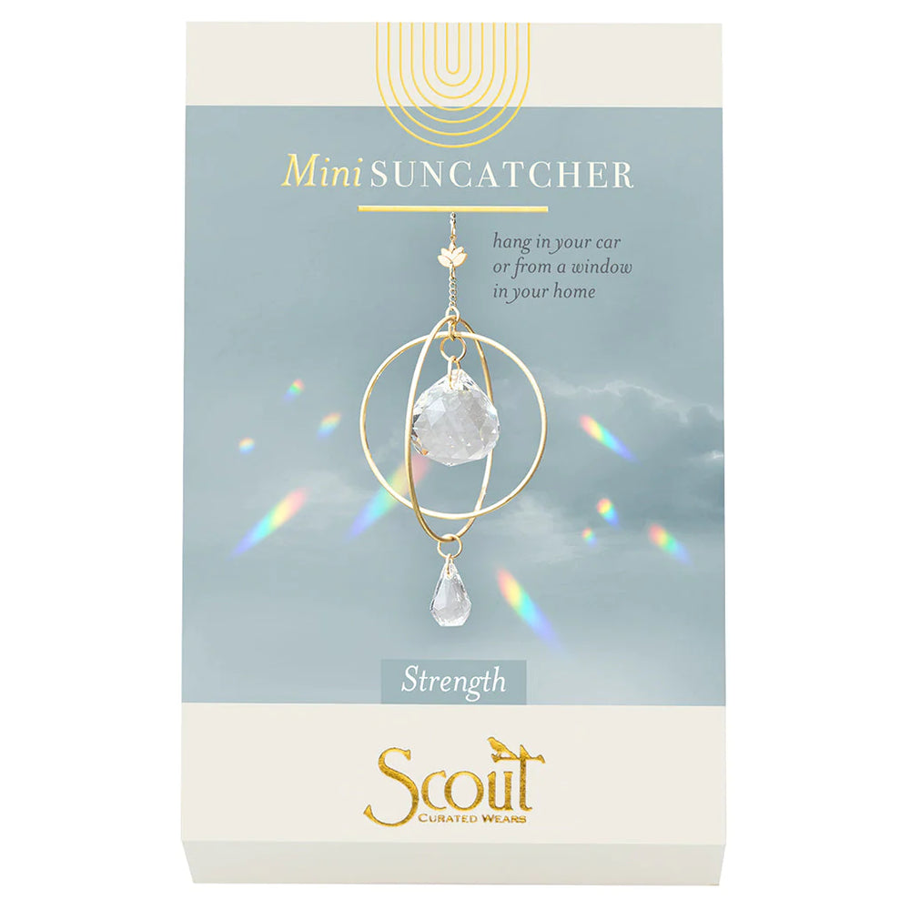 Scout Mini  Suncatcher: Lotus/Strength