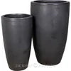 13 " Calypso Vase - Charcoal