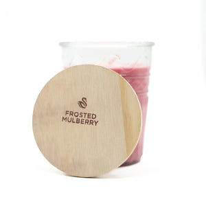 Swan Creek Fall / Winter : Timeless Jar 12 oz Frosted Mulberry