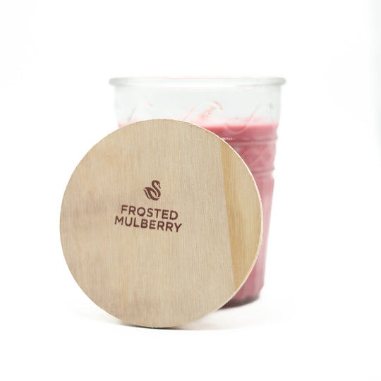 Swan Creek Fall / Winter : Timeless Jar 12 oz Frosted Mulberry