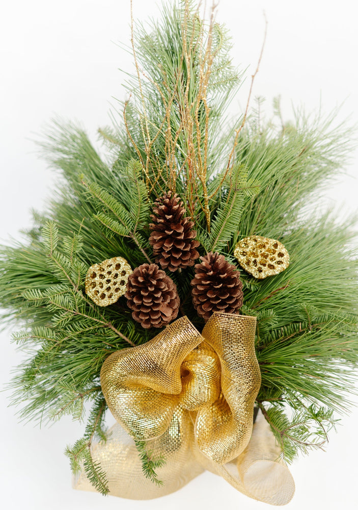 10" Square Winter Planter - Epilepsy Southwestern Ontario (ESWO)