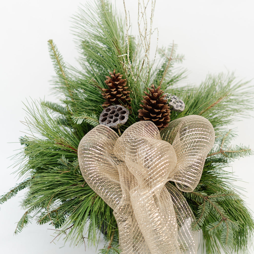 10" Round Winter Planter - Windsor Symphony Orchestra