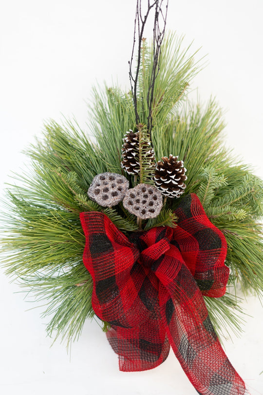 10" Round Winter Planter - Canadian Mental Health Association