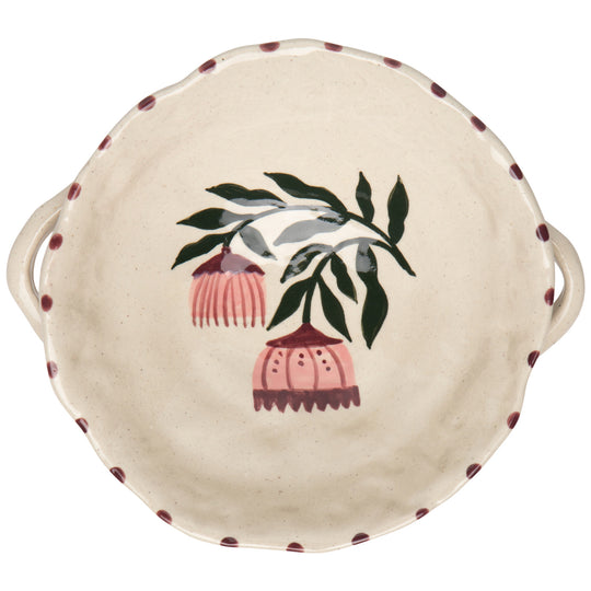 Venus Footed Bowl ( W8 x L7 x H2.5in )