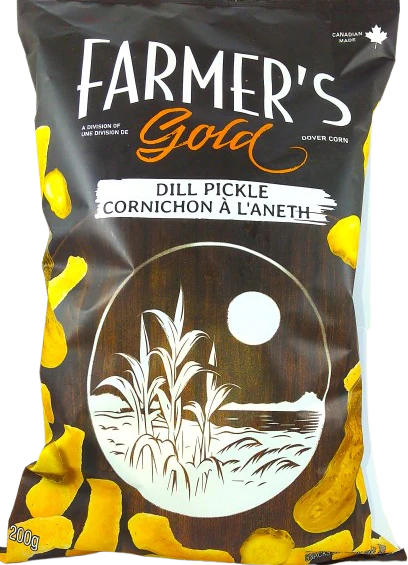 Farmer’s Gold Dill Pickle Corn Snacks