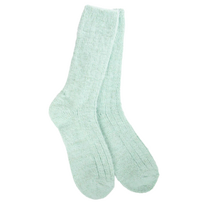 World's Softest Socks - Frosty Green Socks