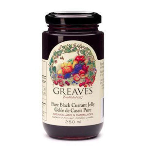 Greaves: Pure Black Currant Jam (250 ml)