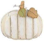 
            
                Load image into Gallery viewer, 19&amp;quot; 3D Front Pumpkin White
            
        