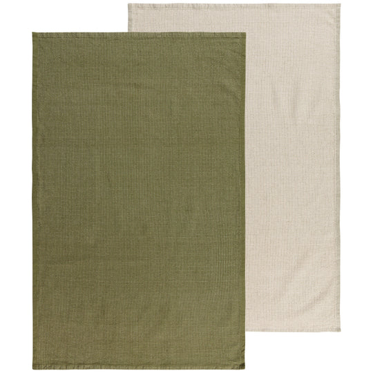 Olive Branch Dash Hand Towels ( Set 0f 2 )