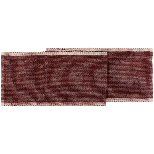 13 x 72 Lattice Table Runner -Garnet