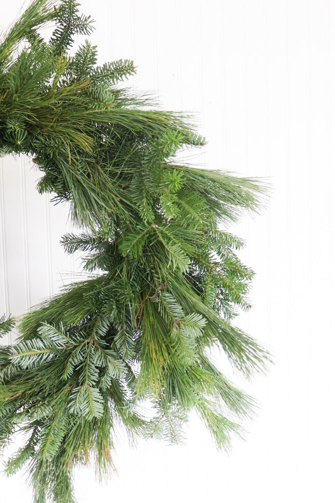 14" Mixed Wreath Plain - Hundred Acre Wood School