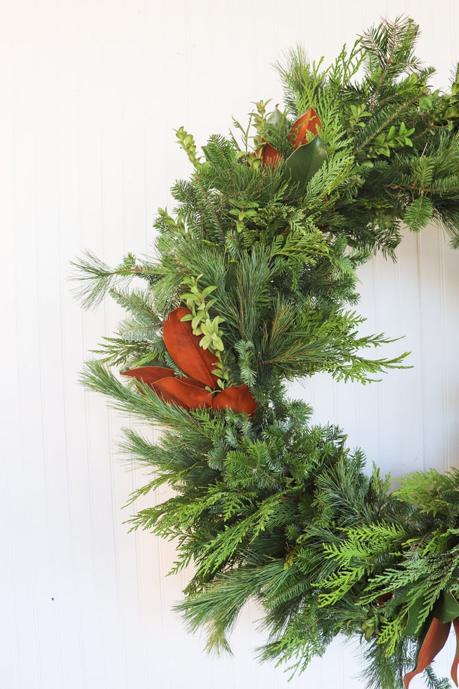 24" Mixed Premium Wreath - Riverside Secondary School