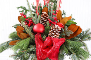14" Square Winter Planter - We Care For Kids
