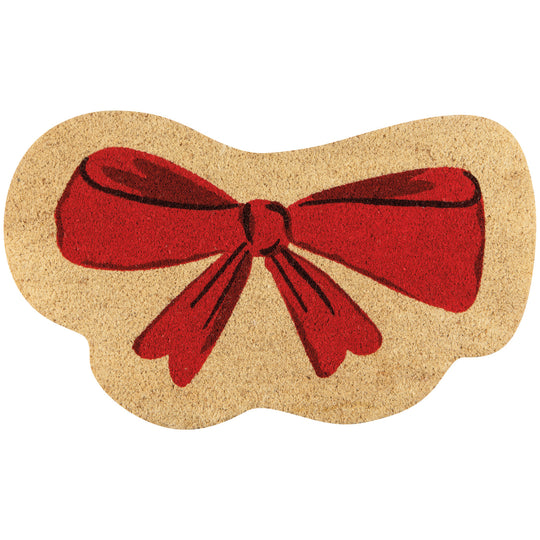 18 x 30 Bowtique Shaped Coir Doormat