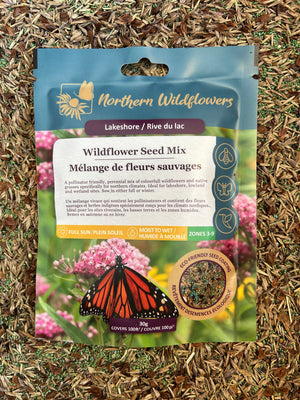 Northern Wildflowers 100 ft2 Lakeshore Seed Mix 100 ft2 30  Gram