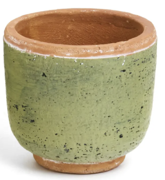 4"x4" Light Green Terracotta Planter