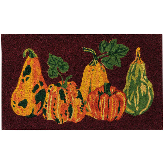 18 x 30 Harvest Gourds Doormat