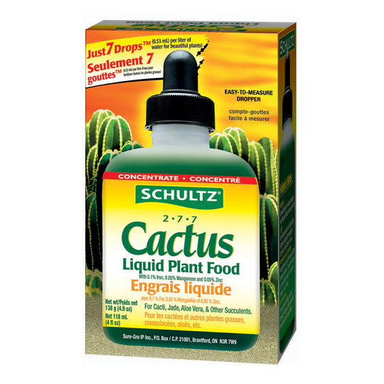 Schultz Liquid Cactus Plus Fertilizer 2-7-7-  138G