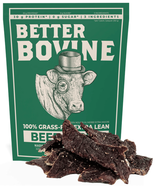 Better Bovine: Grass-Fed Beef Jerky 50g