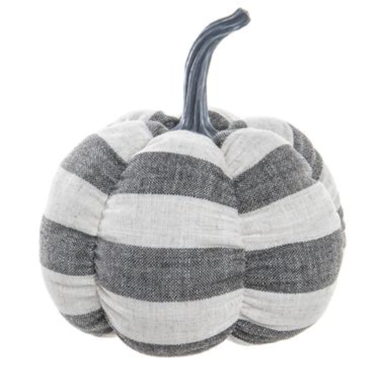 9.8" Stripe Pumpkin