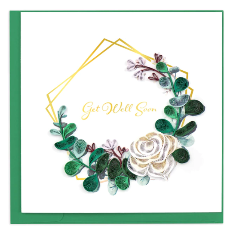 Get Well Eucalyptus Card