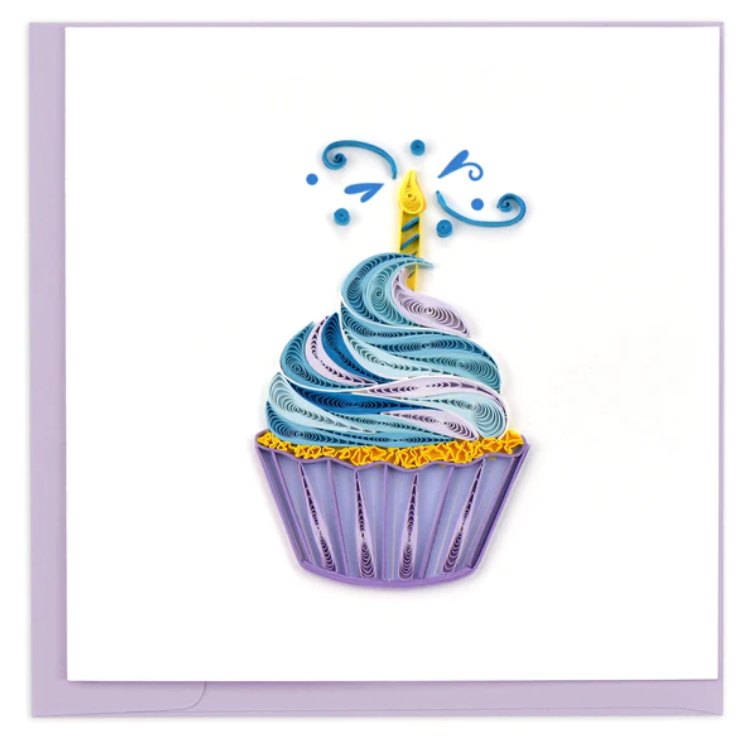 Cupcake & Candle Card