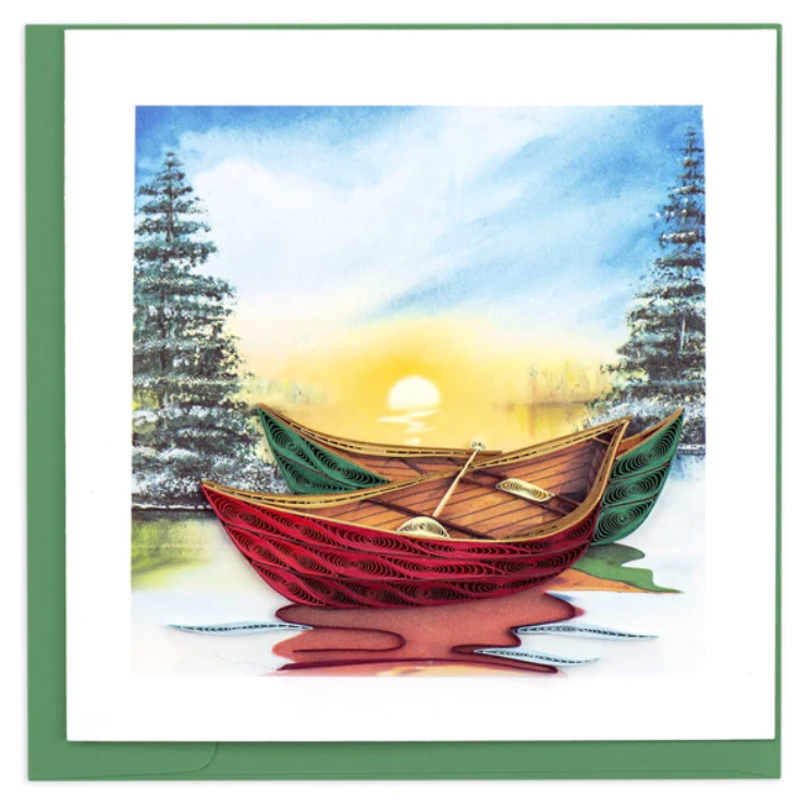 River Canoes Card