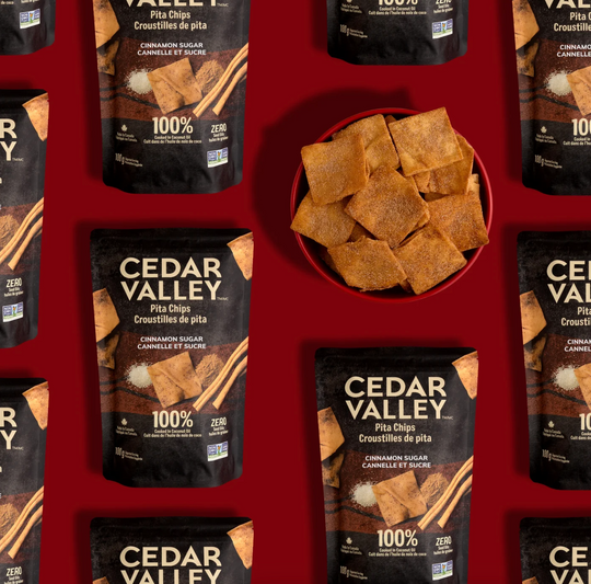 Cedar Valley Pita Chips: Cinnamon Sugar