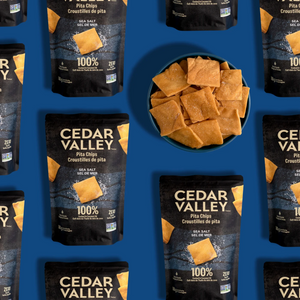 Cedar Valley Pita Chips: Sea Salt