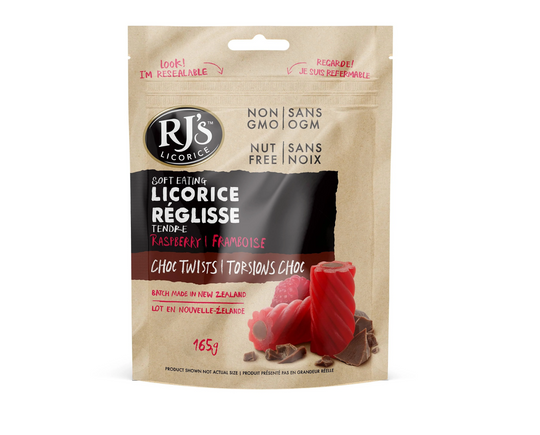 RJ's Raspberry Licorice Chocolate Twist