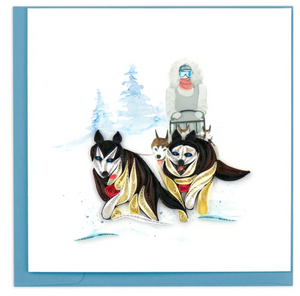 Sled Dogs Card