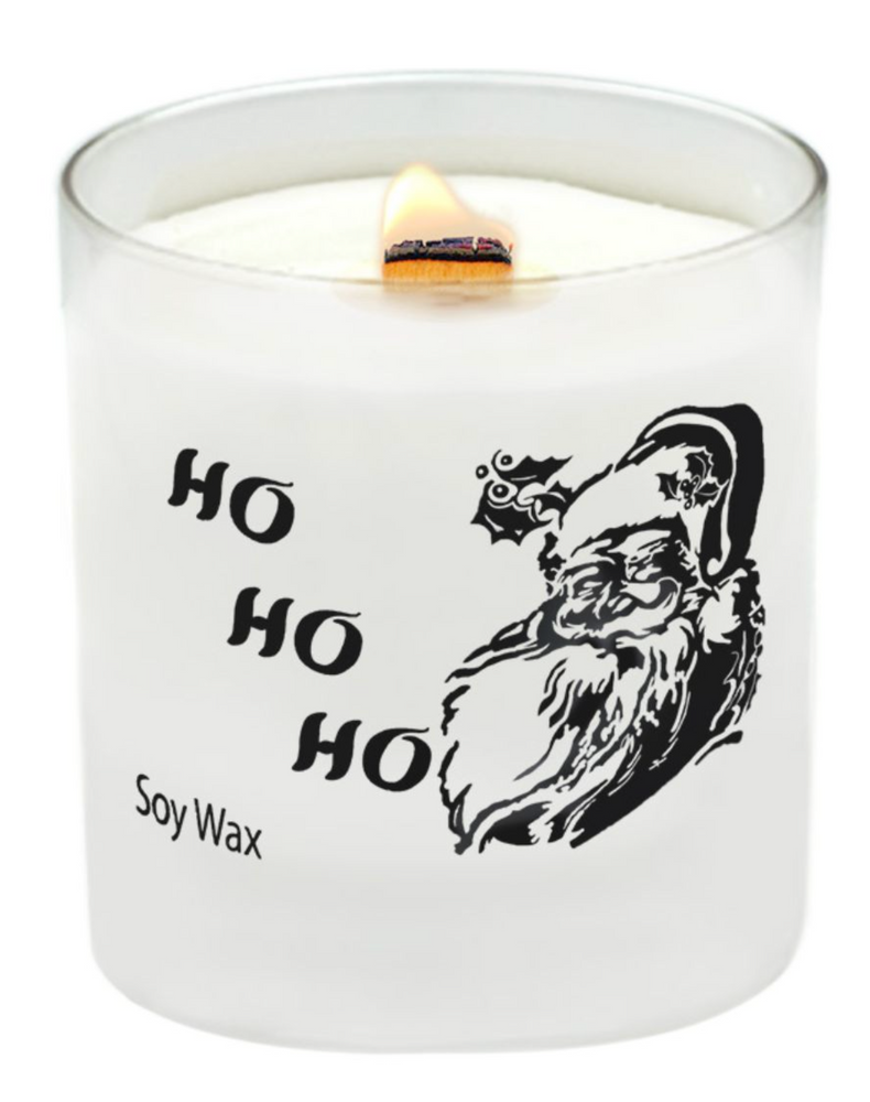 Santa InnerVoice Wood Wick Candle