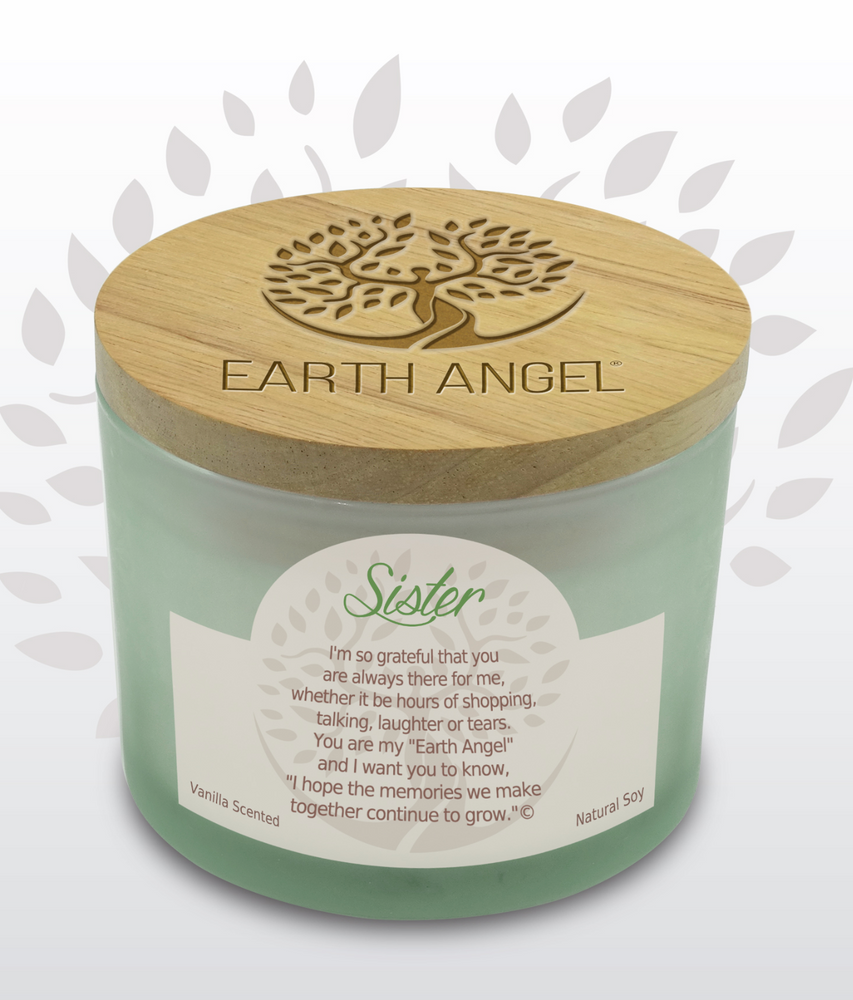 Earth Angel Candle - Sister (Vanilla)