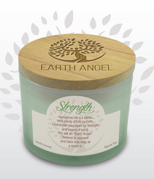 Earth Angel Candle - Strength (Vanilla)