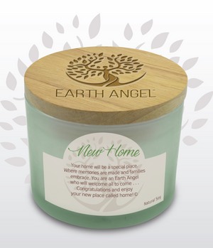 Earth Angel Candle - New Home (Vanilla)