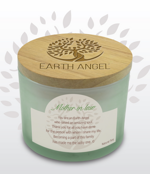 Earth Angel Candle - Mother-In-Law (Vanilla)