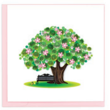 Quilling Card: Spring Tree