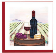 Quilling Card: Vineyard