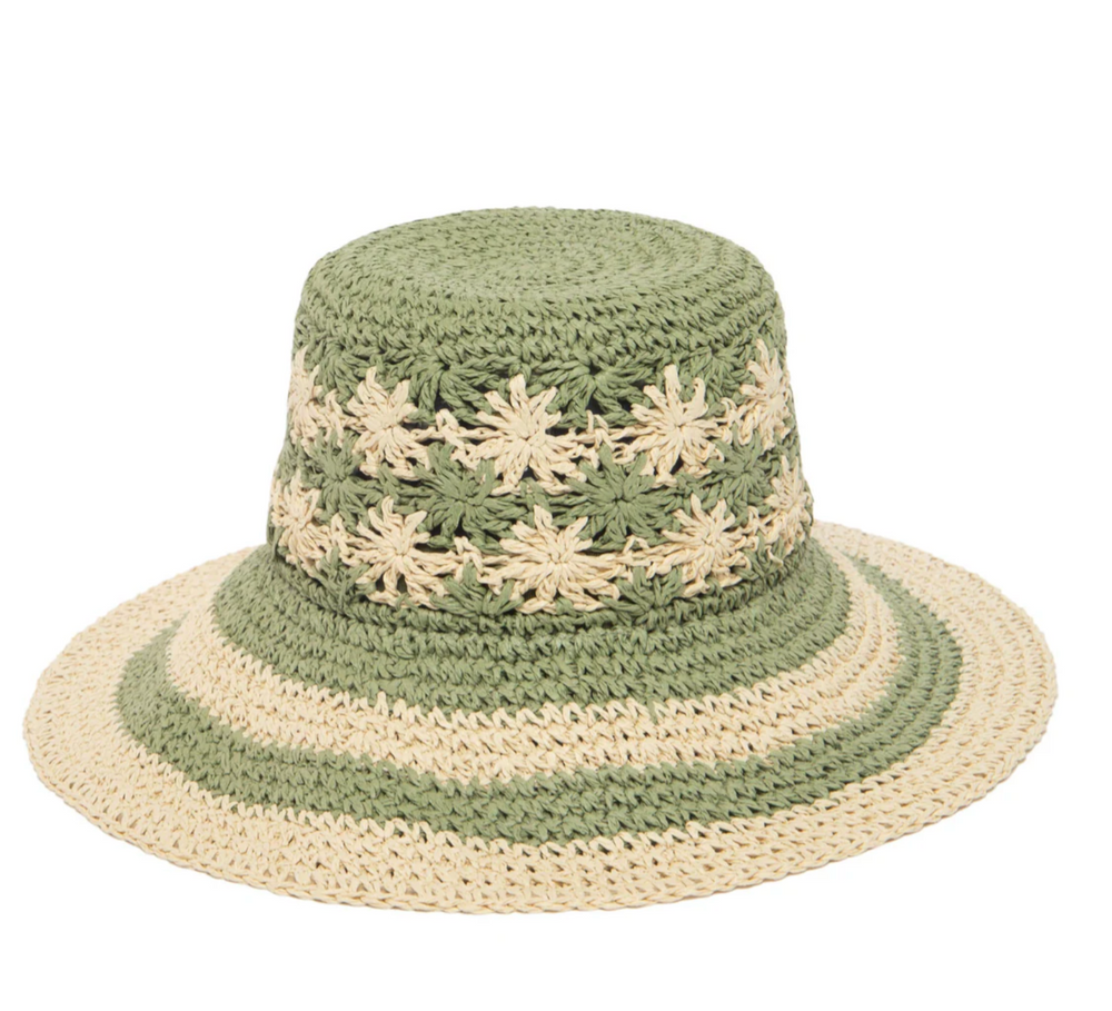 Women's Crochet Paper Bucket