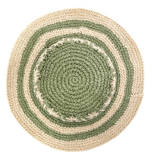 Women's Crochet Paper Bucket