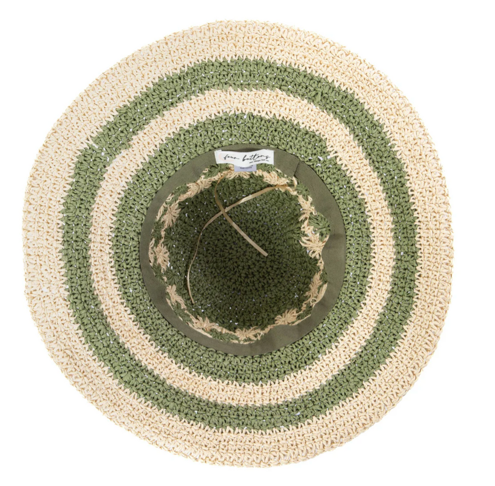 Women's Crochet Paper Bucket