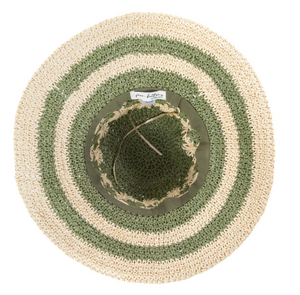 Women's Crochet Paper Bucket