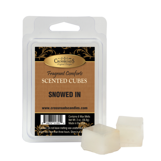 Crossroads Candles Fall / Winder : Snowed In - Scented Cubes