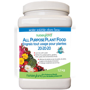 Nurseryland All Purpose Plant Food Solution 20-20-20