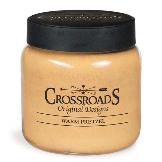 Crossroads Candles Fall/Winter: Warm Pretzel  (Multiple Sizes)