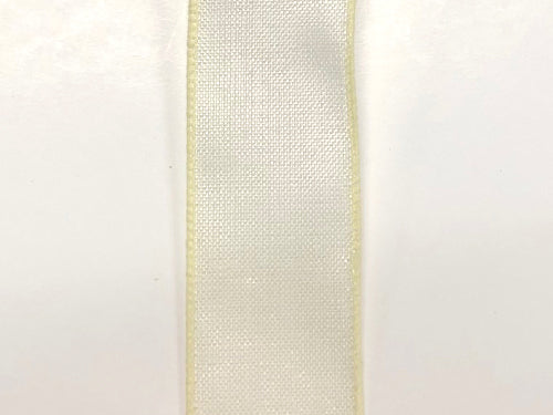 Poly Linen Ribbon - 1.5"x10 yards (Assorted)