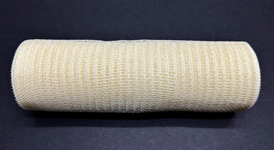 10" X 10Y Ivory Breeze Solid Mesh