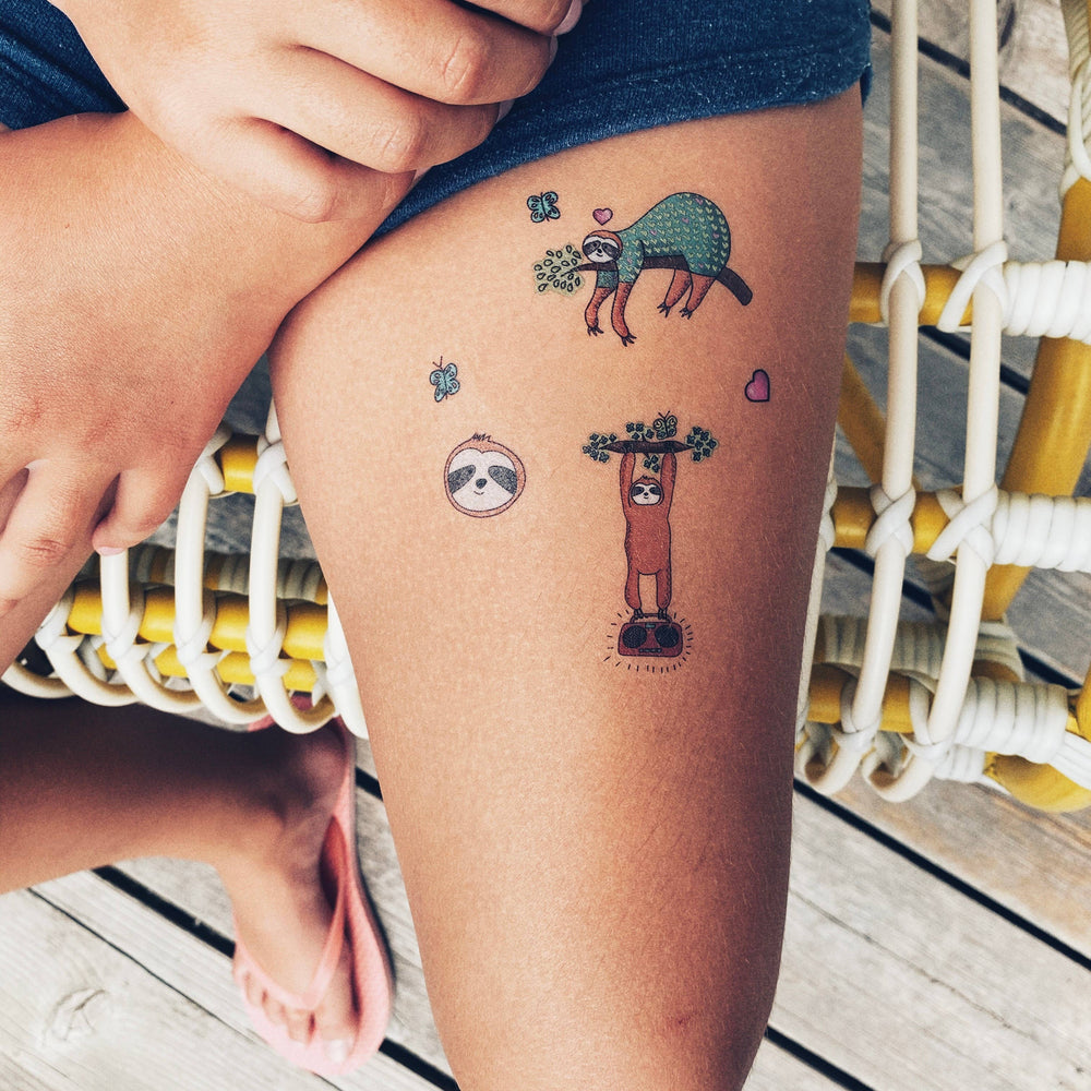 The Sloths - Temporary tattoos