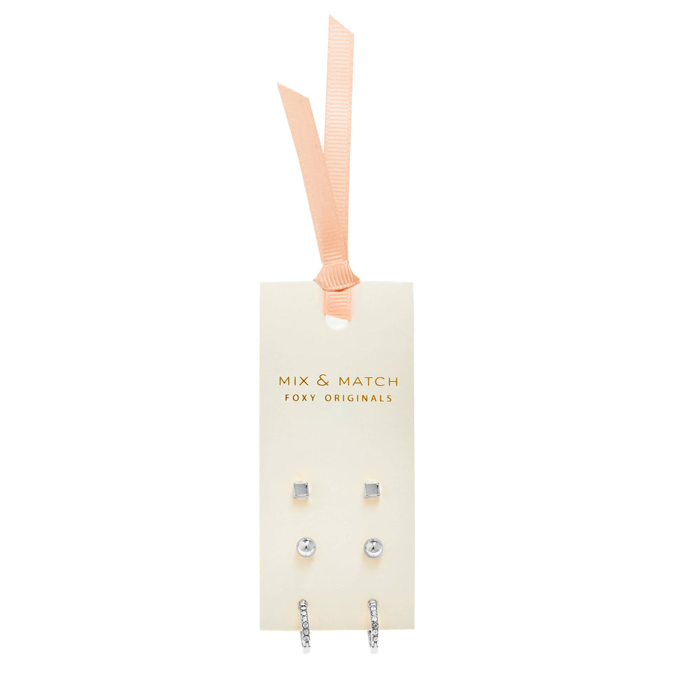 Coco Earrings | Mix and Match | Earring Set: Gold